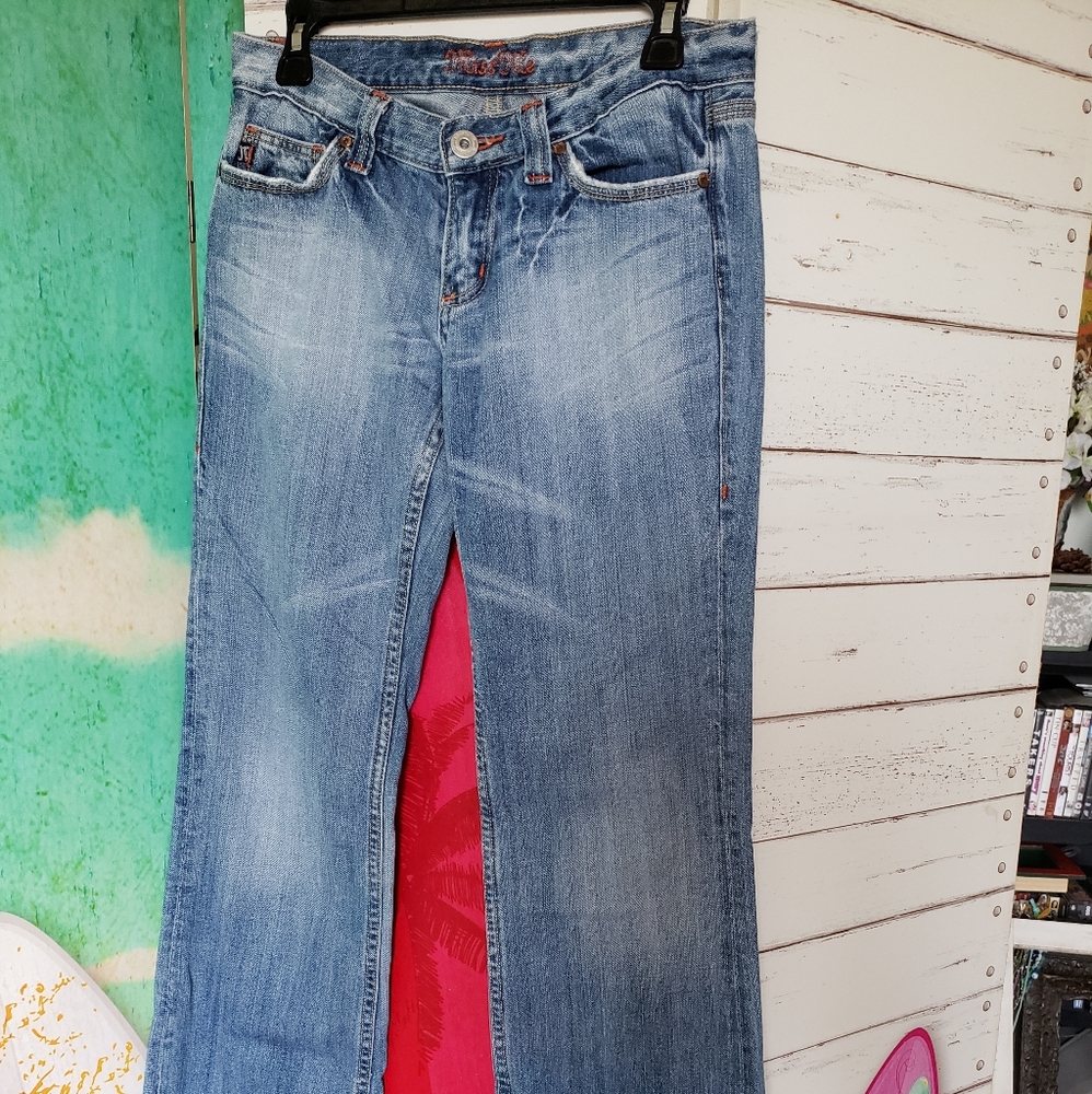 Miss Me Serape Pocket Jeans